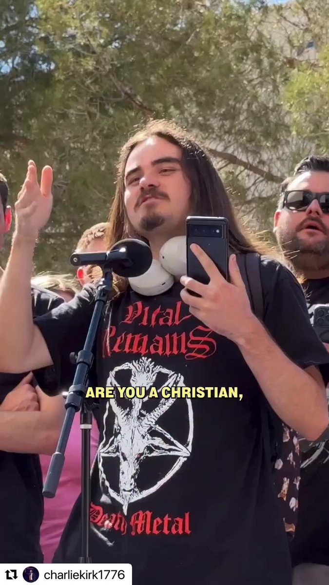 “Jesus saved my life. I’m a sinner. Gave my life to Christ. Most important decision I ever made.” —Charlie Kirk Charlie Kirk #NationalDayofRemembrance