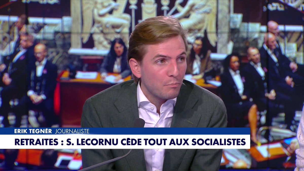 Erik Tegnér : «Je vois des responsables politiques qui n'en ont rien à faire de leur propre programme. Les LR, c'est terminé pour eux. Les socialistes ne sont pas au gouvernement, ils ont tout.»