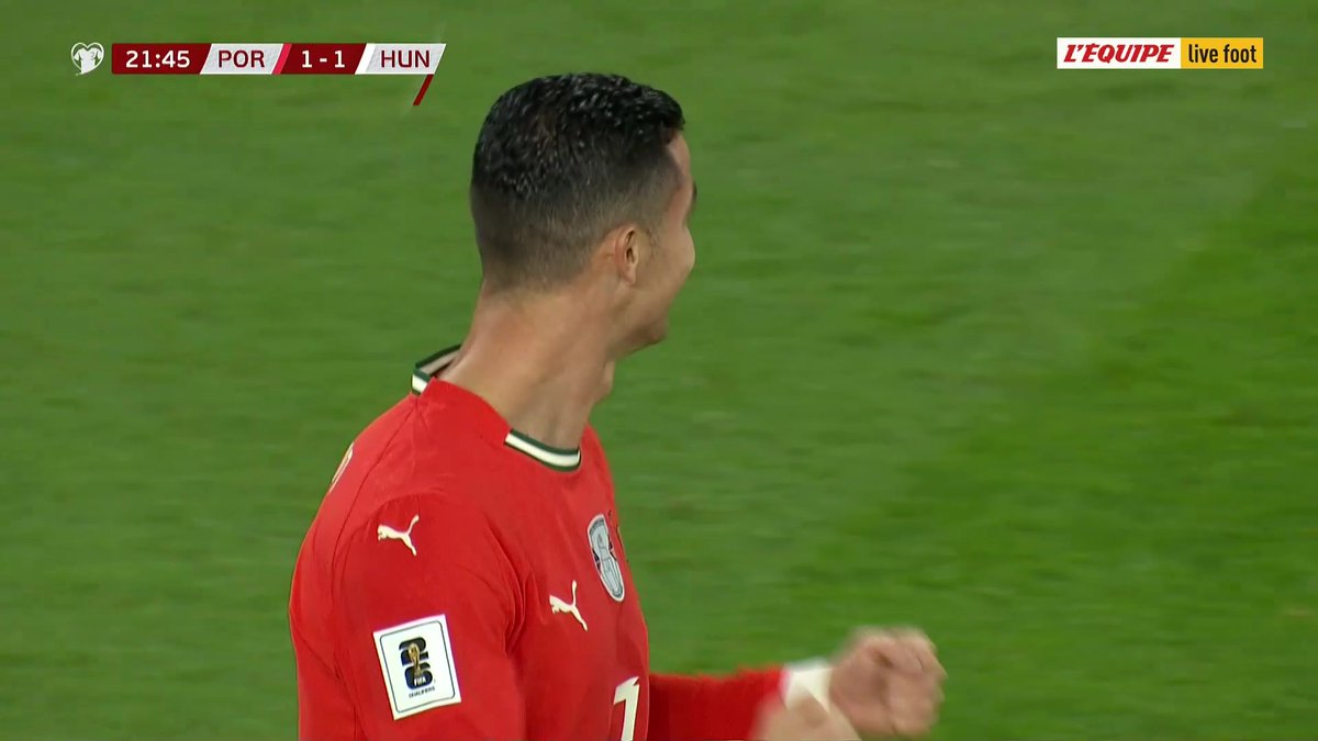 🚨 CRISTIANO RONALDO TOUJOURS PRÉSENT AVEC LE PORTUGAL !!! 🇵🇹🐐 SON 40ÈME BUT DANS UNE PHASE QUALIFICATIVE À UNE COUPE DU MONDE !