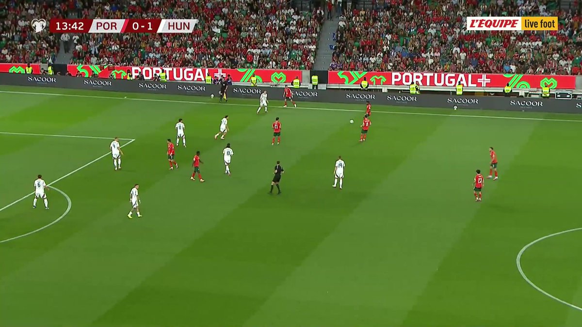 🤯 𝗜𝗠𝗔𝗚𝗘 𝗜𝗡𝗦𝗢𝗟𝗜𝗧𝗘 : NUNO MENDES ET CR7 SE GÊNENT SUR COUP FRANC ! 😭🇵🇹 🎥 L'Équipe