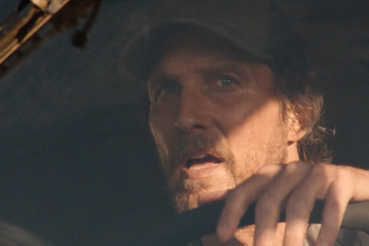 Duty calls, and so does Matthew McConaughey. #TheLostBus — Now Streaming