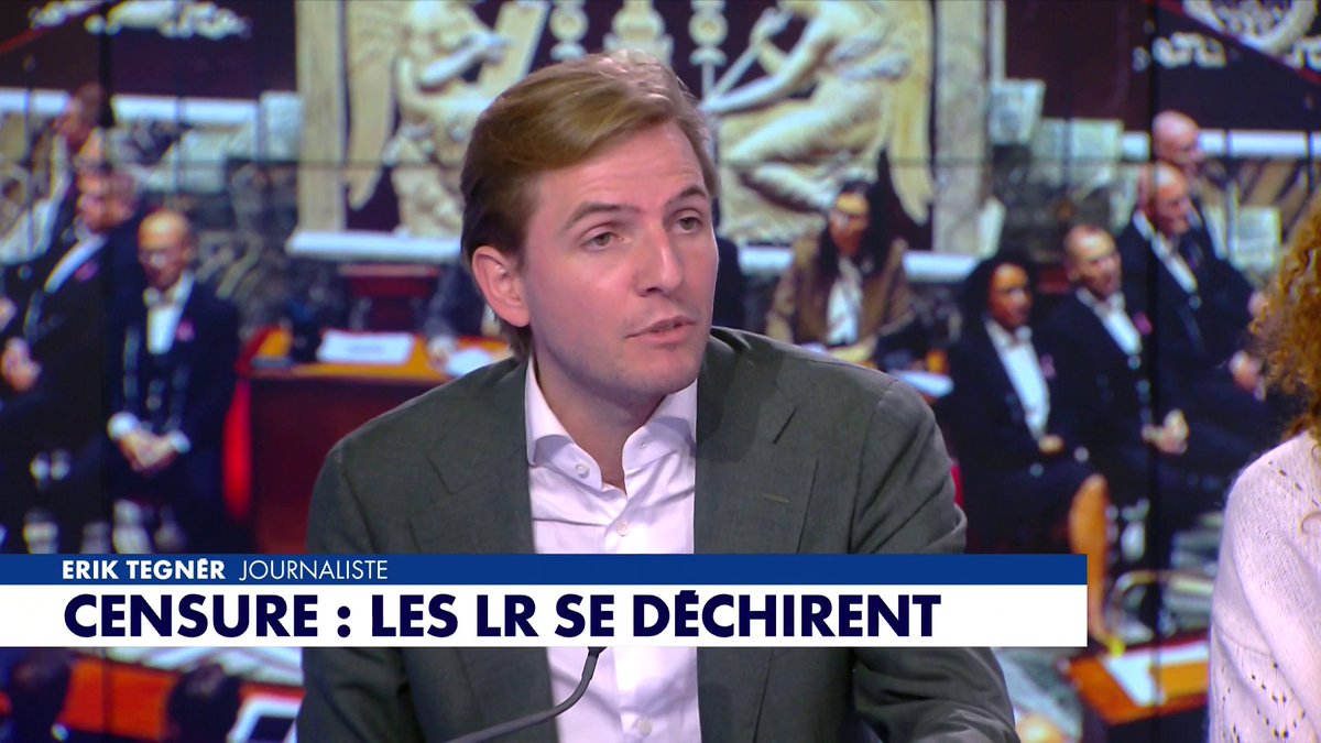 Erik Tegnér : «Les adhérents des Républicains, si ça ne va pas plus loin, doivent rendre la carte de ce parti. Je ne vois pas comment ils vont s'en sortir. C'est une régression idéologique majeure. En 2027, le parti le plus libéral de France sera le RN.»