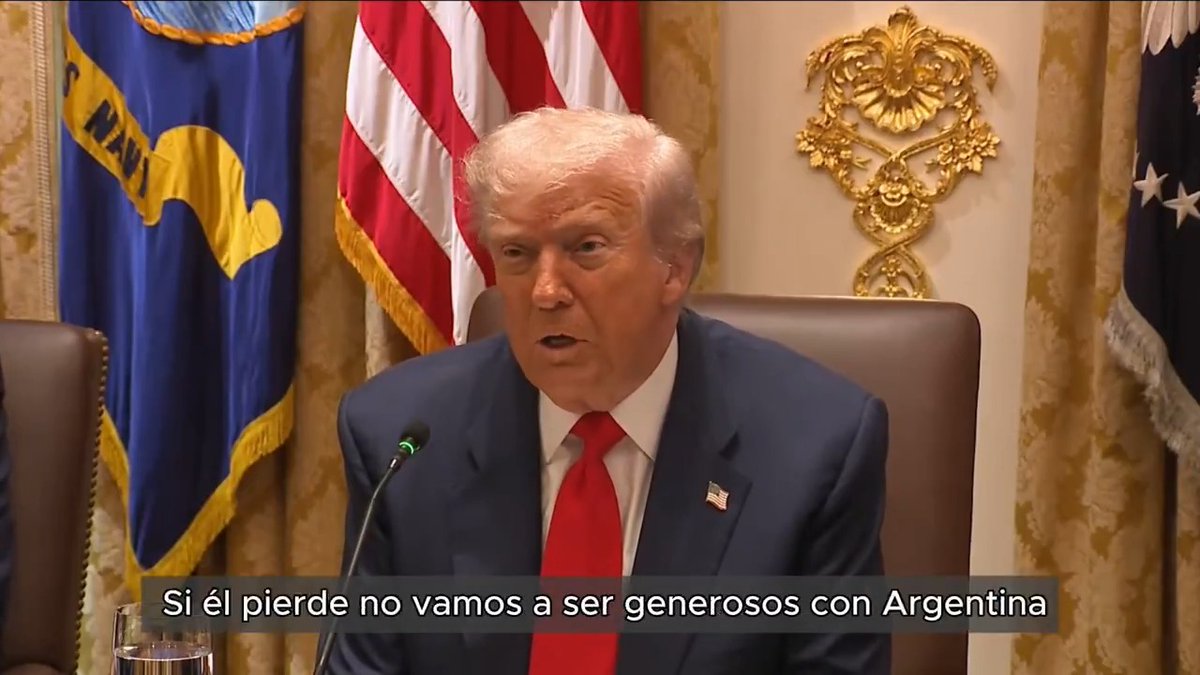 "Si Milei": Por las declaraciones de Donald Trump sobre las elecciones en Argentina