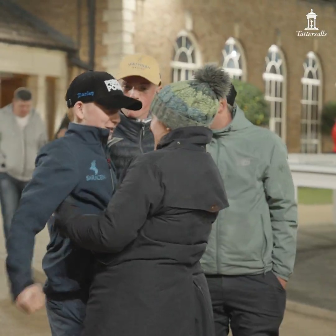 🙌 Congratulations to Harry and Oliver Vigors of Hillwood Stud and Hannah Mary Wall who turned 72,000gns into 260,000gns today with their Perfect Power colt going the way of SHADWELL.