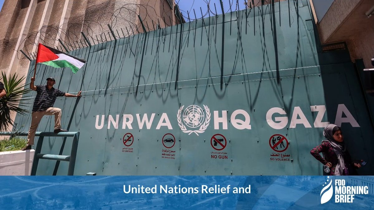 A brighter future for Gaza is unattainable so long as corrupt organizations like UNRWA continue to exert their influence, emphasized FDD Senior Fellow Lt. Col. (Ret.) Jonathan Conricus on the FDD Morning Brief w/ Jonathan Schanzer. 📺 🎧