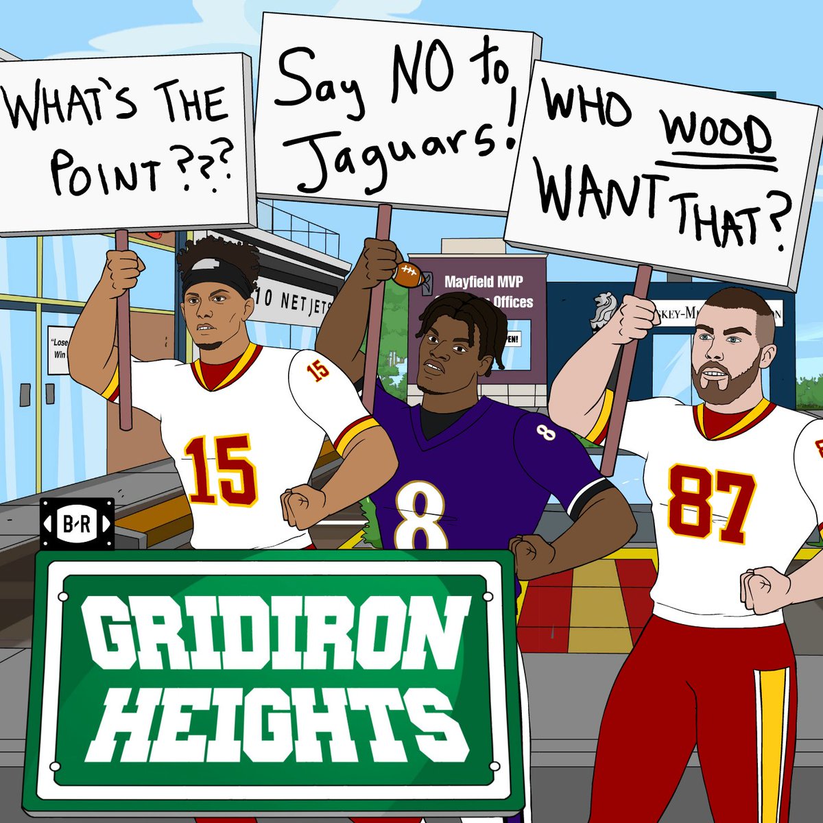 The Ravens can't win and nobody's talking about the Chiefs because of ... the Jaguars? 🤔 #GridironHeights