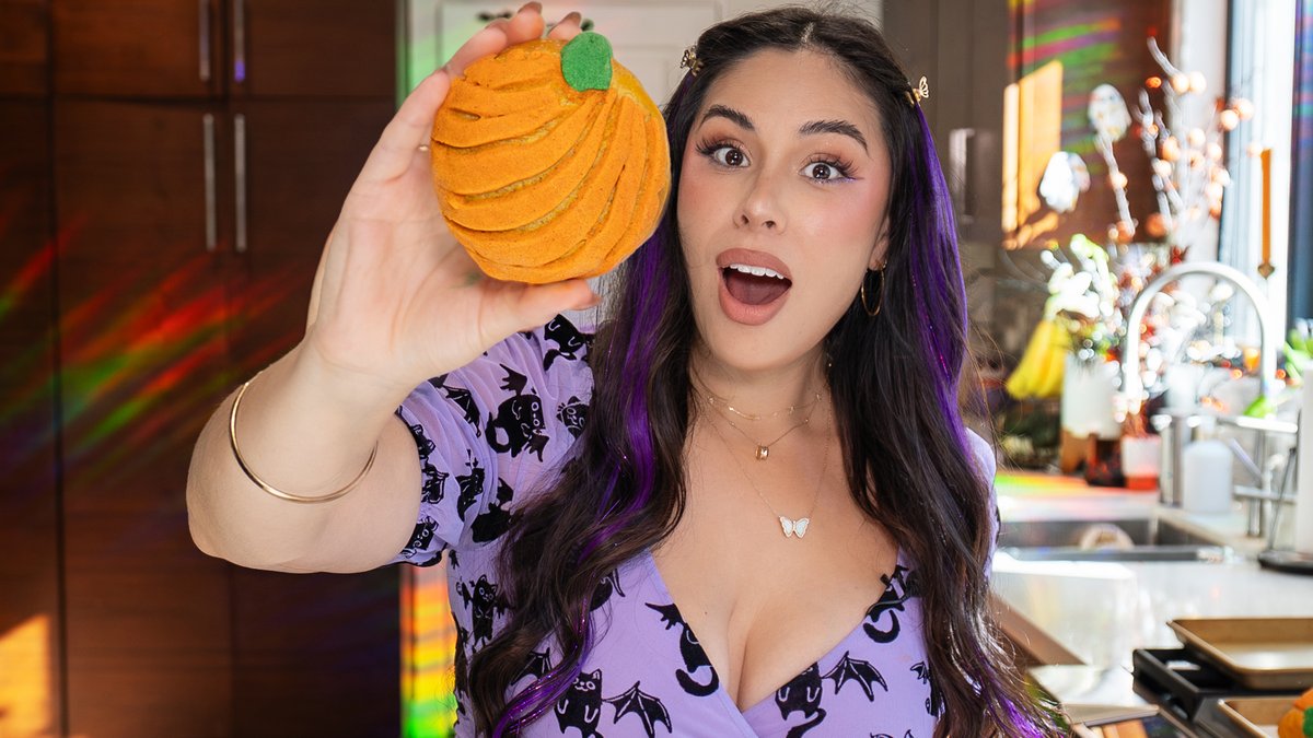 This pumpkin concha had me speechless...
