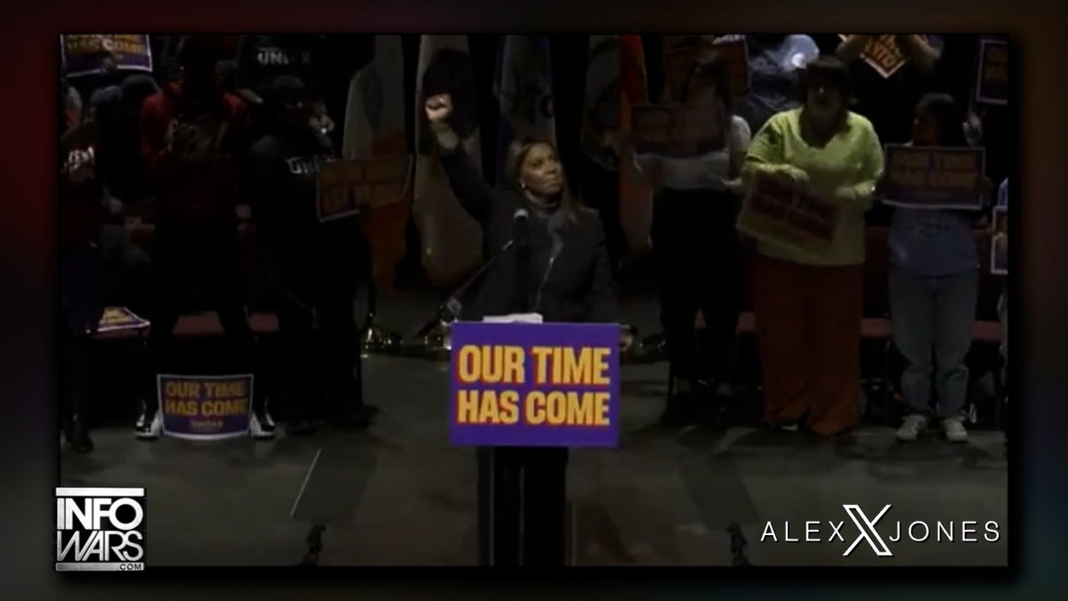 "I've Got Your Back! We Are Ready To Build A City For The Working People!" Fraudster Letitia James Rallies Communists In NYC At Mamdani Event, Calling Him Her Little Brother