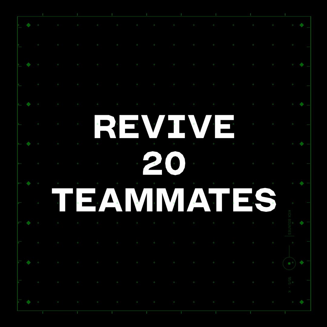 new bounty: revive 20 teammates in Battlefield 6 reward: 6 winners. 100 gifted subs each it’s time to lock tf in