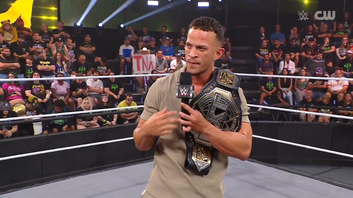 Not mincing any words... Ricky Saints just went OFF on Trick Williams after what went down last week, and agreed to put his NXT Championship on the line at Halloween Havoc! 😱