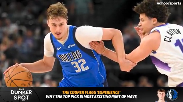 "Mavericks need to find a way to improve offense without Kyrie Irving." 🐎 Nekias Duncan and Steve Jones on what the Mavericks can be with rookie Cooper Flagg this season.