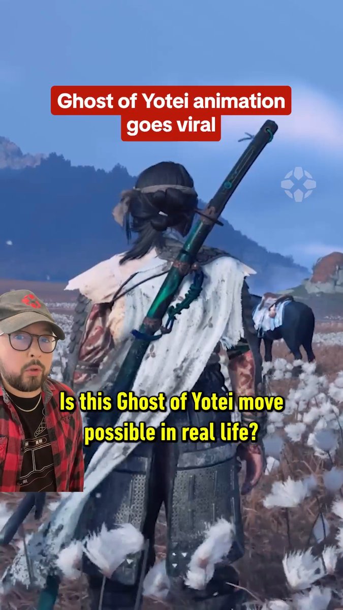 Is this Ghost of Yotei animation realistic? Kinda...