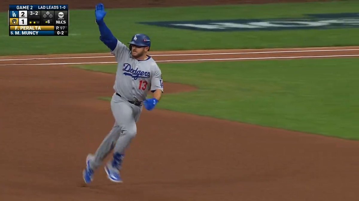 No prep needed. Muncy stays Freddy.