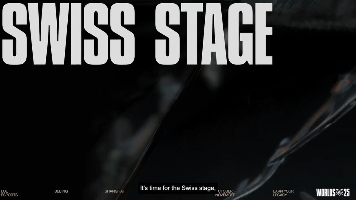 Everything you need to know about the #Worlds2025 Swiss Stage format!