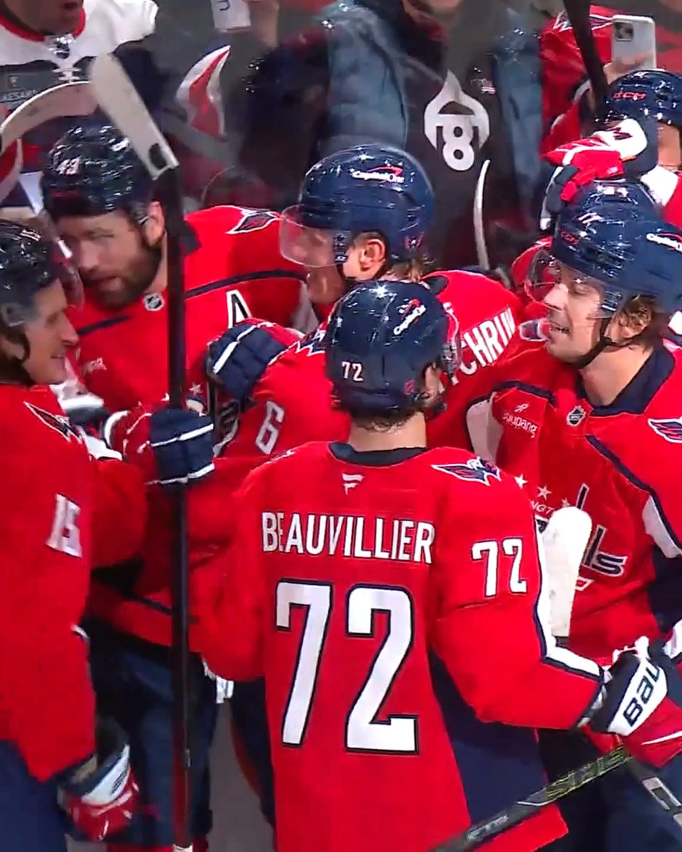 JAKOB CHYCHRUN WINS IT FOR THE CAPITALS IN OVERTIME 🦅