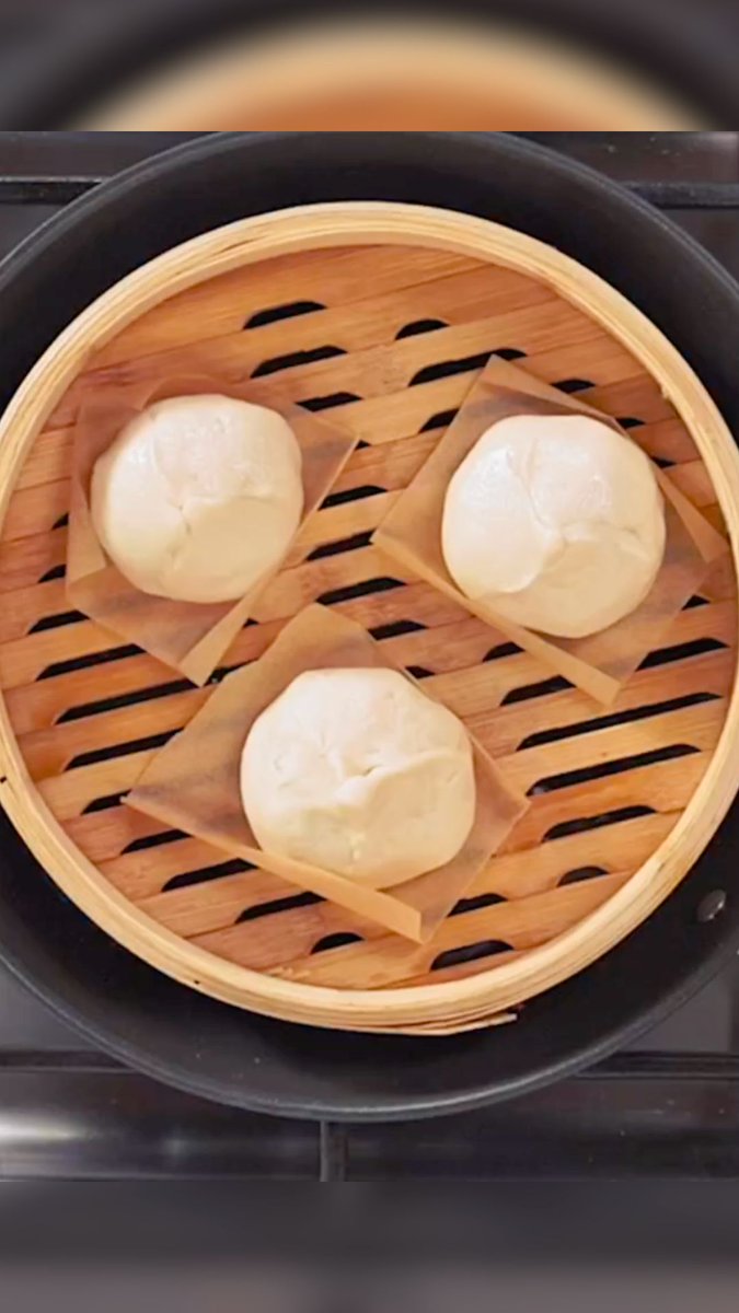 These pillowy steamed buns are stuffed with red roasted pork 🤤 Jet Tila says his grandma would be proud of his take on the Chinese dim sum classic 💗 Catch up on full episodes of #ReadyJetCook on Food Network's YouTube: Get the recipe: