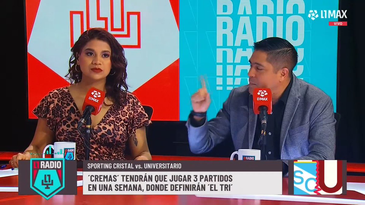 ¿LOS CREMAS PUEDEN SER CAMPEONES FRENTE A SPORTING CRISTAL? Los Cremas jugarán 3 partidos en una semana ⚽ 📺 Conoce cómo ver L1MAX en vivo 👉