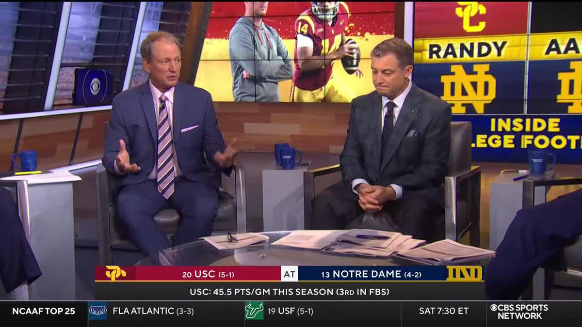 "If you watch Makai Lemon, you're watching Puka Nacua." Rick Neuheisel thinks USC's talent is going to lead them to victory over Notre Dame.