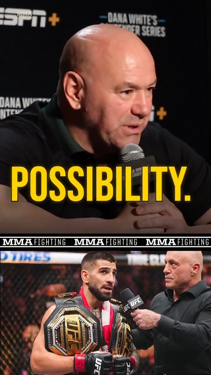 Dana White admits Ilia Topuria is a "possibility" to headline the first big UFC on Paramount card