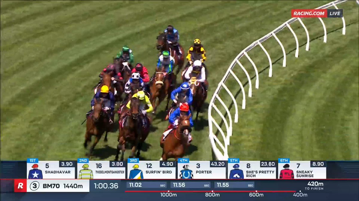 Caulfield Race 3 | Surfin’ Bird The Bird is the word today at Caulfield! The 4YO mare makes it three straight for Blake Shinn & Gai Waterhouse AO 🔥 📺 Ch. 78/68, Foxtel 529, Kayo or via our app REPLAYS: