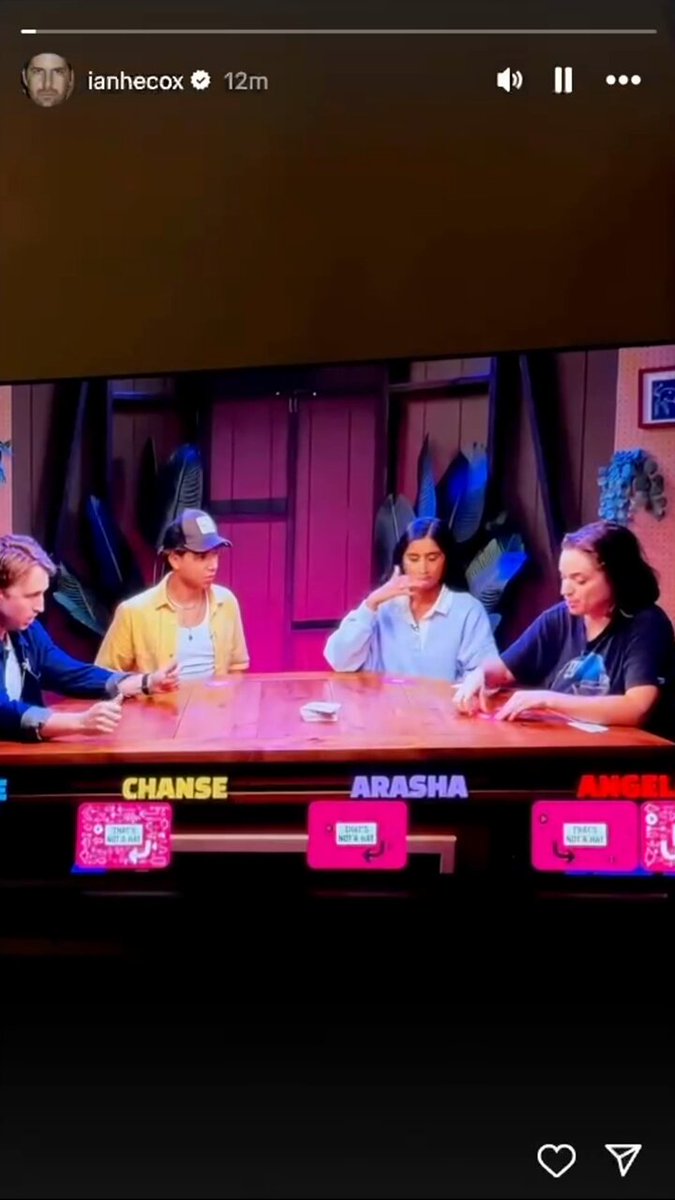 Ian shares Instagram story watching the newest Smosh Games video like a proud dad