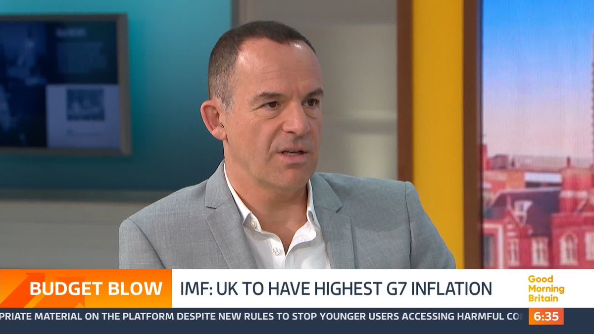 The UK faces the highest inflation in the G7 this year and next, according to the IMF. Martin Lewis and Kevin Maguire discuss.