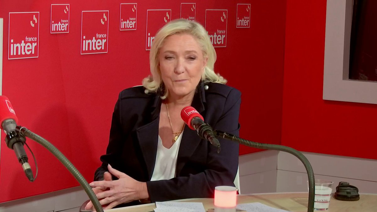 Marine Le Pen sur l'annonce de la suspension de la réforme des retraites : "Chacun des partis cherchait une excuse pour ne pas retourner aux élections. Ils ont peur du jugement du peuple français." #LaGrandeMatinale