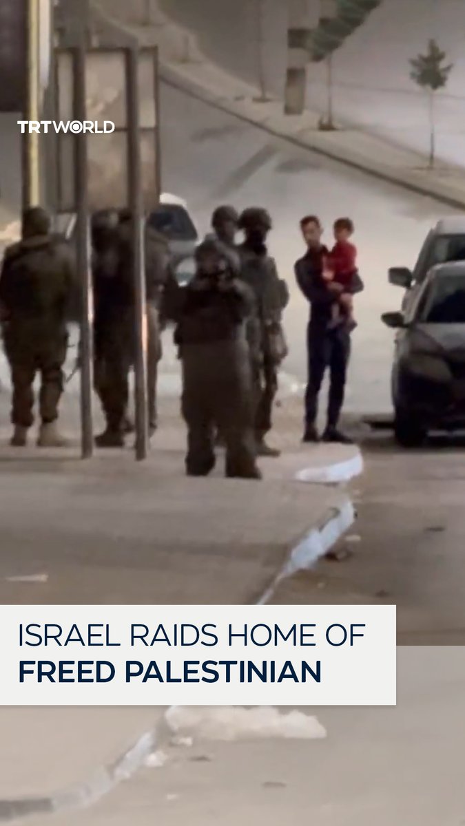 Russian-Israeli independent journalist and activist Andrey Ilyich Khrzhanovskiy, also known as Andrey X, shared footage showing Israeli forces raiding the home of a Palestinian freed as part of the ceasefire deal, in Yatta, in the occupied West Bank. Israeli forces pointed guns and fired tear gas at him as he covered the raid