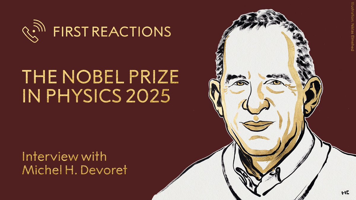 “I had completely forgotten that October was Nobel Prize month!” Physics laureate Michel Devoret had a hard time believing it was true when he learned about his Nobel Prize. “Just to be sure, I called my daughter who is living in Paris, nine hours ahead of me. She was able to see that this is for real,” he tells us. In this interview, Devoret reflects on the excitement of seeing the fruits of research. He also talks about his co-laureate John Clarke, one of his role models.