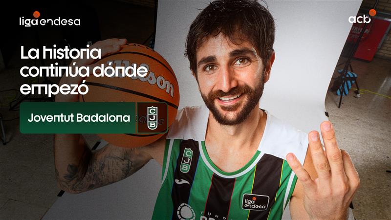 🔙 Un 15 de octubre de 2005, Ricky Rubio defendía por primera vez la camiseta de la Club Joventut Badalona en la #LigaEndesa. ✨20 años después, Ricky Rubio vuelve a vestir de verdinegro, en casa, en el Olímpic. La historia continúa... 𝙙𝙤𝙣𝙙𝙚 𝙚𝙢𝙥𝙚𝙯𝙤́ 💚🖤