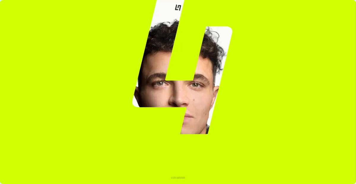 This site for Lando Norris is beautiful 🔥