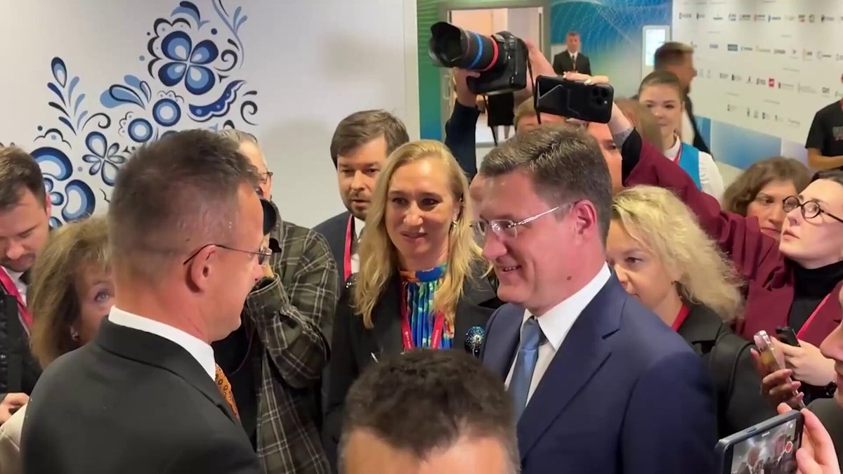 Hungarian Foreign Minister Péter Szijjártó has arrived in Moscow for the Russian Energy Forum, where he held talks with Deputy Prime Minister Alexander Novak.