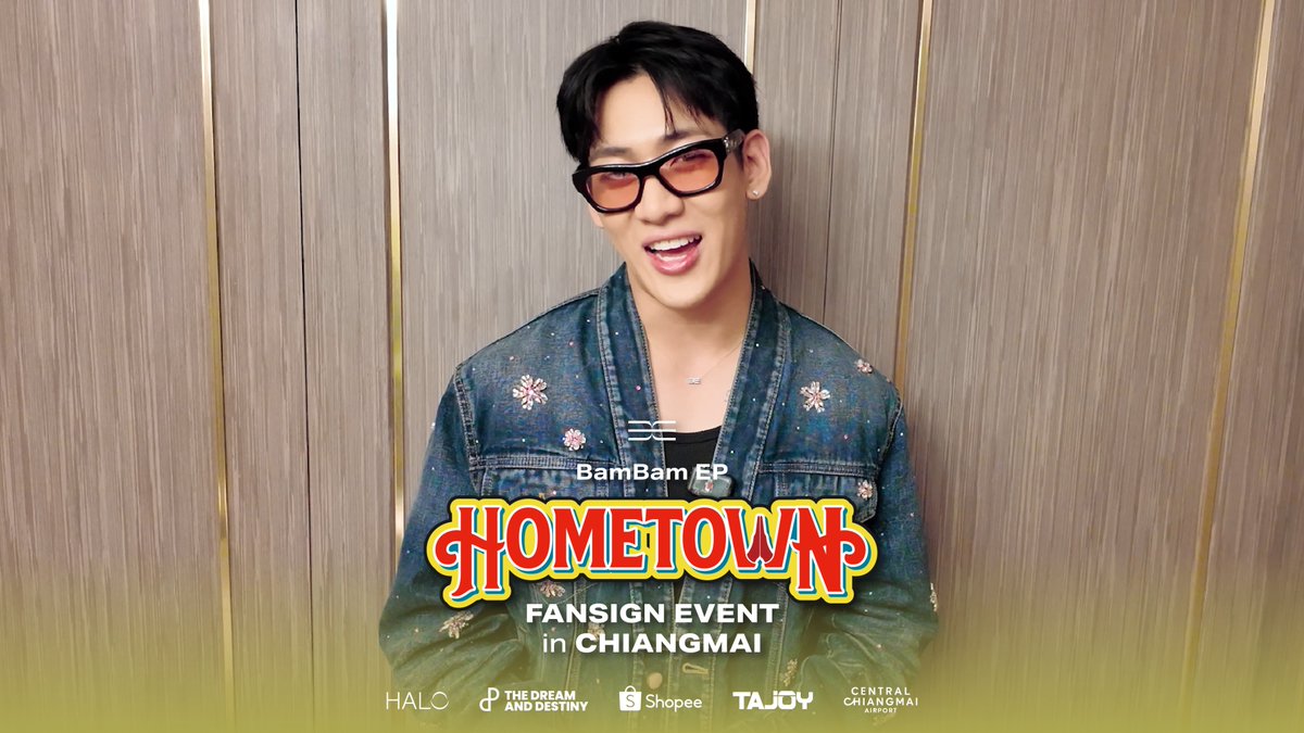 “แบมแบม” กึดเติงหาชาวเจียงใหม่ขนาดค้าบบ 💚 ร่วมลุ้นเป็นผู้โชคดีเข้าร่วมกิจกรรม Fansign Event กับ BamBam ที่จังหวัดเชียงใหม่ บอกเลยว่าไม่ควรพลาด 🐍✨ 💚 𝐁𝐚𝐦𝐁𝐚𝐦 𝐄𝐏 [𝐇𝐎𝐌𝐄𝐓𝐎𝐖𝐍] 𝐅𝐚𝐧𝐬𝐢𝐠𝐧 𝐄𝐯𝐞𝐧𝐭 𝐢𝐧 𝐂𝐇𝐈𝐀𝐍𝐆𝐌𝐀𝐈 ซื้ออัลบั้ม BamBam EP [HOMETOWN] เพื่อรับสิทธิ์ได้ผ่าน 2 ช่องทาง 1️⃣ ร้าน ‘THE DnD’ ใน Shopee → 2️⃣ THE DnD SHOP → 👉 ตั้งแต่วันนี้ - 17 ตุลาคม 2568 เวลา 23.59 น. ⚠️ สำหรับแฟนๆ ที่ซื้ออัลบั้บแล้ว อย่าลืมกรอกฟอร์มลงทะเบียนผ่านทาง ด้วยนะ #BamBamEP_HOMETOWN #HOMETOWN_in_CHIANGMAI #แบมแบม #BamBam #뱀뱀 #HOMETOWN #THEDnDTH