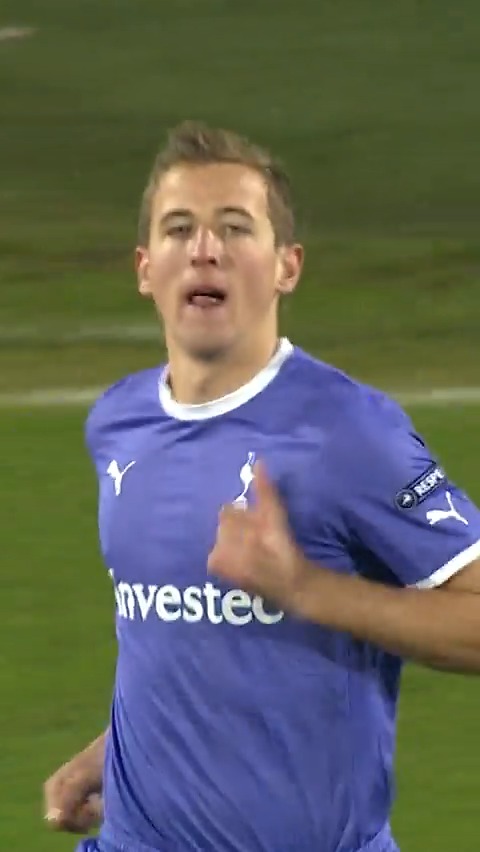 Harry Kane's first goal for Spurs back in 2011 🤍 #UEL | Tottenham Hotspur