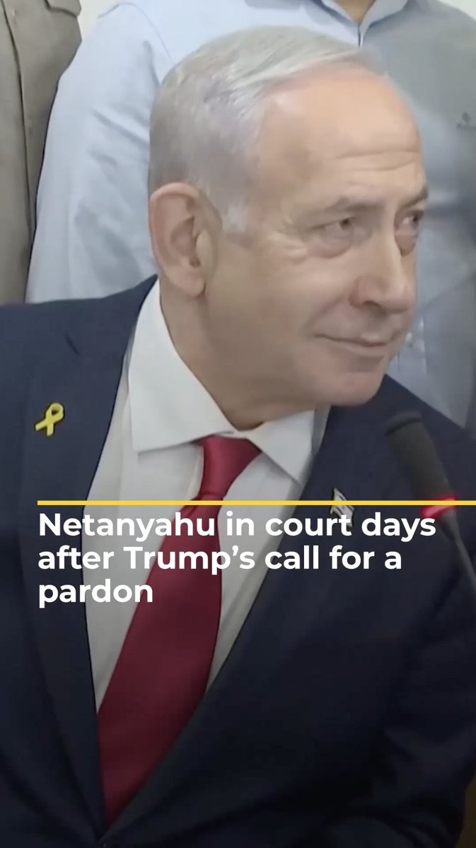 Israeli PM Benjamin Netanyahu appeared in court to testify in his corruption trial. Protesters outside the court demanded the trial continue as a test of Israel’s democracy. Netanyahu denies all charges.