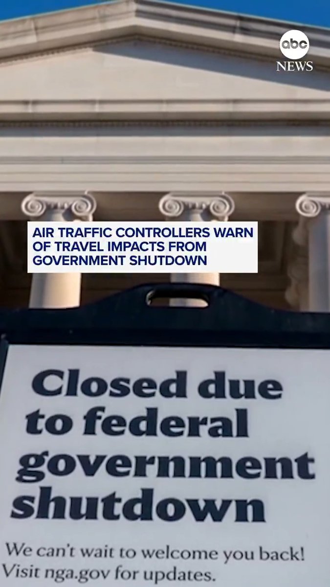 As the government shutdown stretches into its third week, air traffic controllers are issuing a dire warning. ABC News News' Gio Benitez reports.