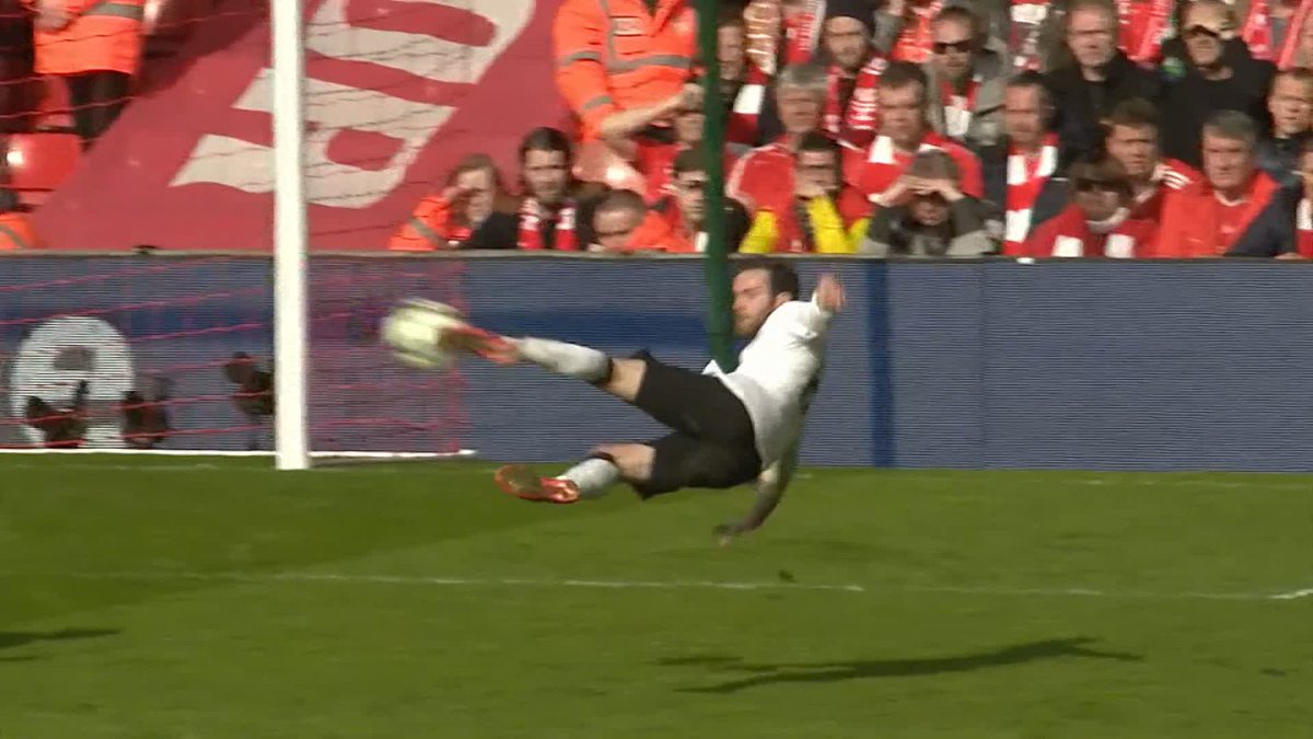 Throwback to when Juan Mata scored THIS incredible goal for Man Utd against Liverpool! 🤯