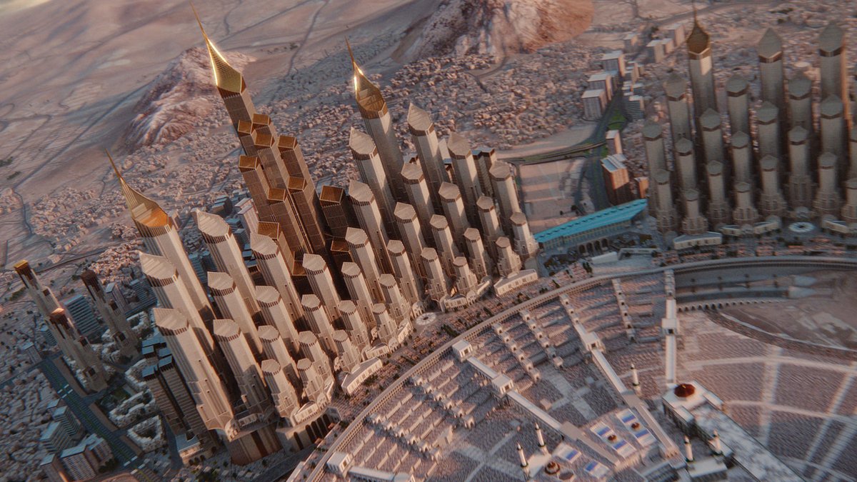 His Royal Highness the Crown Prince, announces the launch of King Salman Gate with GFA of 12 million sqm as an iconic architectural model in Makkah.​ Where moments come alive.