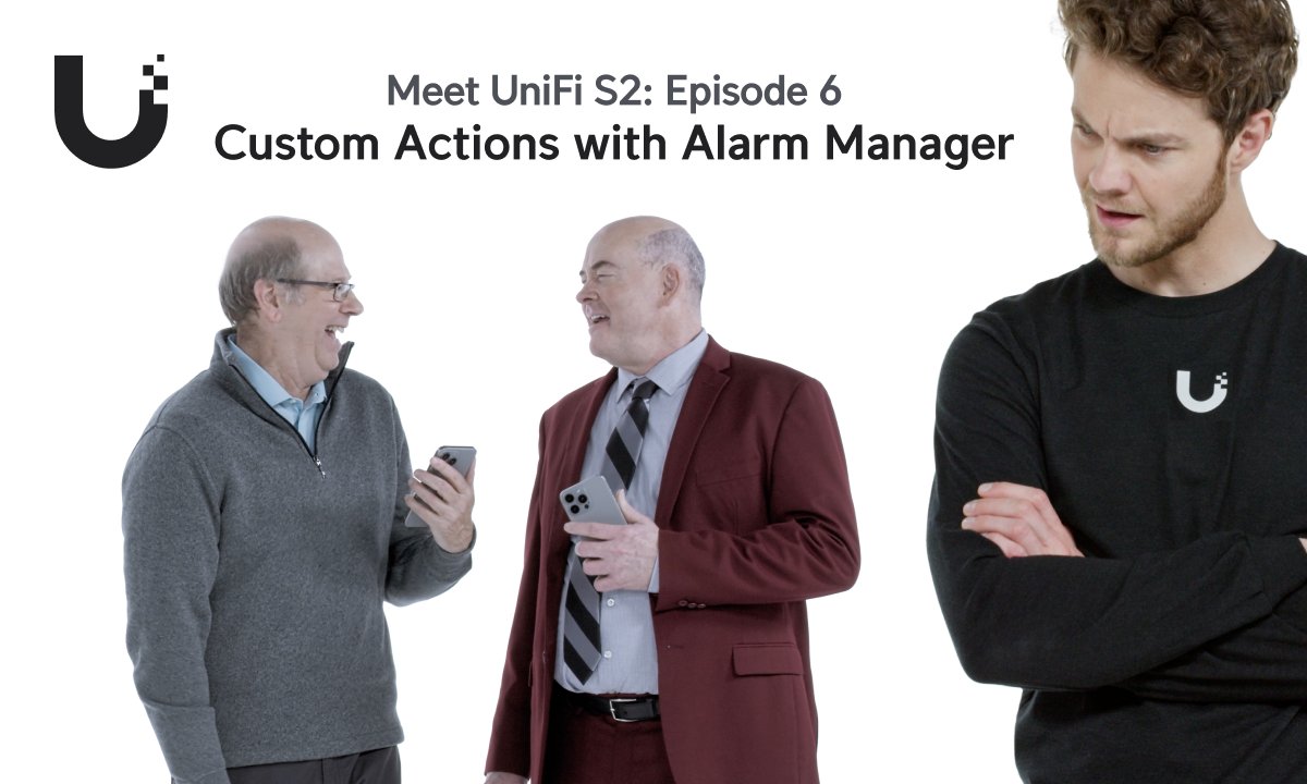 Create powerful, customized actions across all #UniFi Applications with Alarm Manager. Learn more at