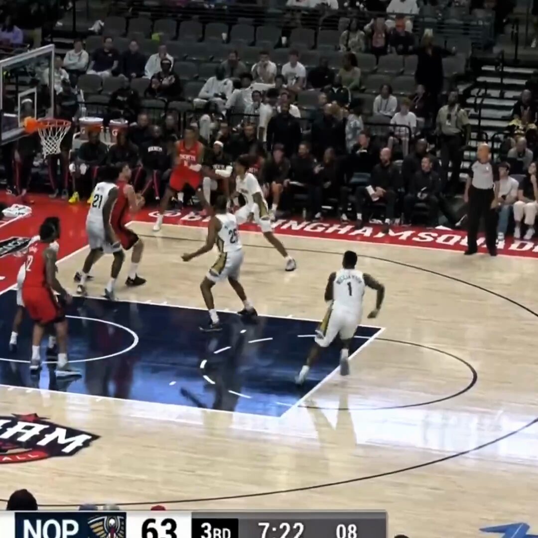 🗣️ Zion Williamson revela que queria fazer ALGO MELHOR que um 360° na dunk insana que ele deu ontem: “Depois que eu enterrei eu senti que fui light demais, poderia ter feito algo melhor. Quando você sente QUE NÃO TEM MAIS FREIOS, parece que o tempo desacelera…”
