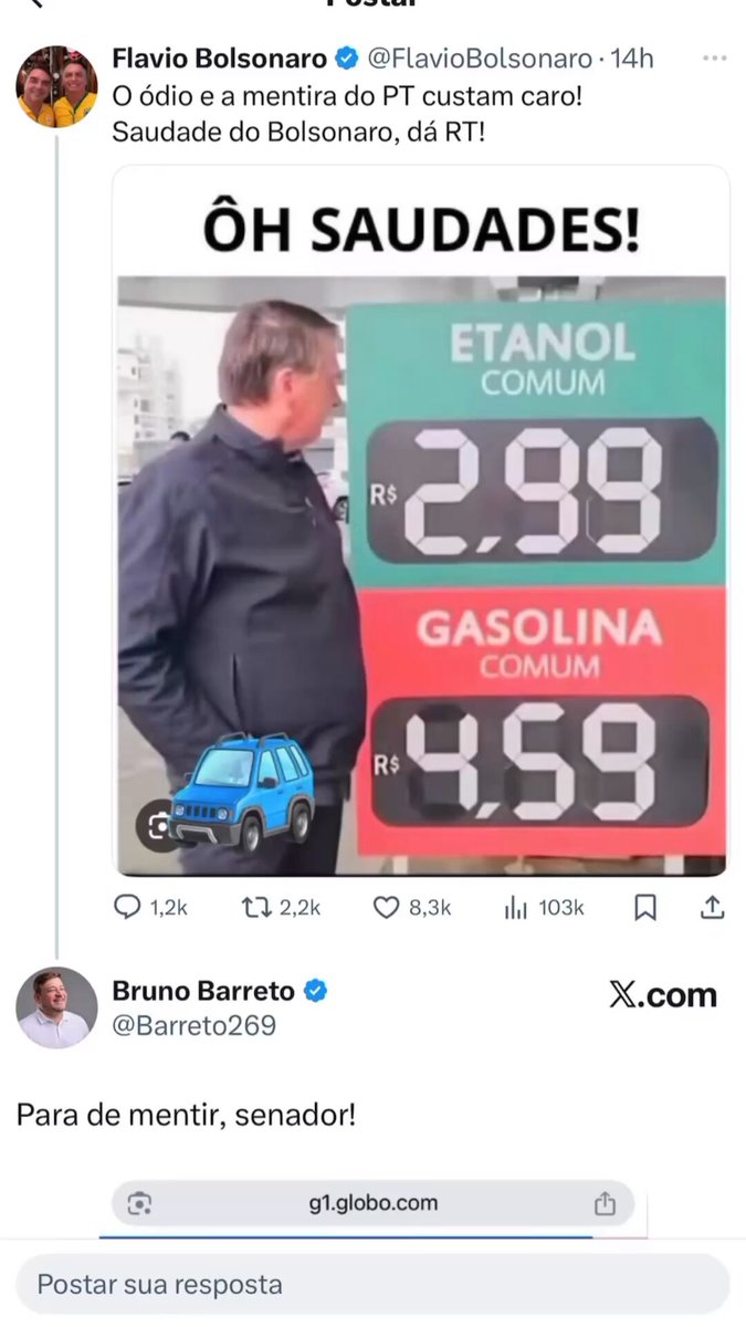 O bolsonarismo só sobrevive com mentiras.