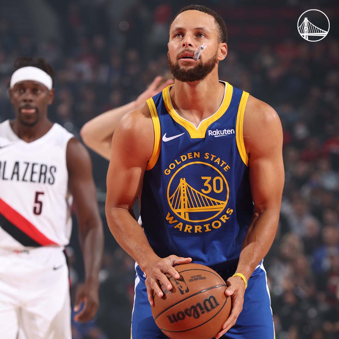 28 PTS | 6 REB | 5 AST Stephen did a little bit of everything in Portland 📽️