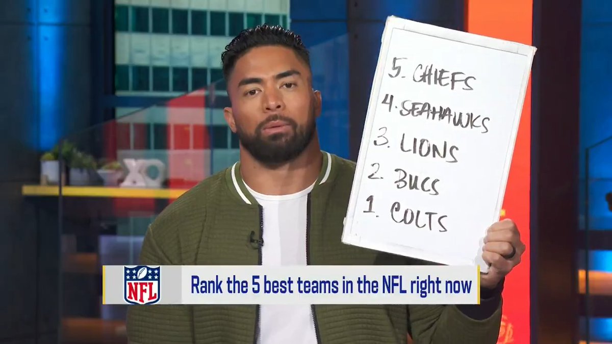 The best team in the NFL right now for Manti Te'o is the Indianapolis Colts 👀
