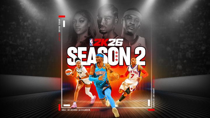 Celebrate the return of NBA hoops with Season 2 in #NBA2K26! 🏀 Read the full Courtside Report ⬇️ Earn these rewards & more as you level up! 📈 🚗 LVL 18 Low Rider Car 🏔️ LVL 19 'Rocky' Mascot ☁️ LVL 35 NBA 2K MyTEAM Pink Diamond Courtney Vandersloot card 🔥 LVL 40 NBA 2K MyTEAM Pink Diamond Chris Bosh card ⚫️ LVL 39 Blackout Body Mod 📈 LVL 40 +1 Cap Breaker