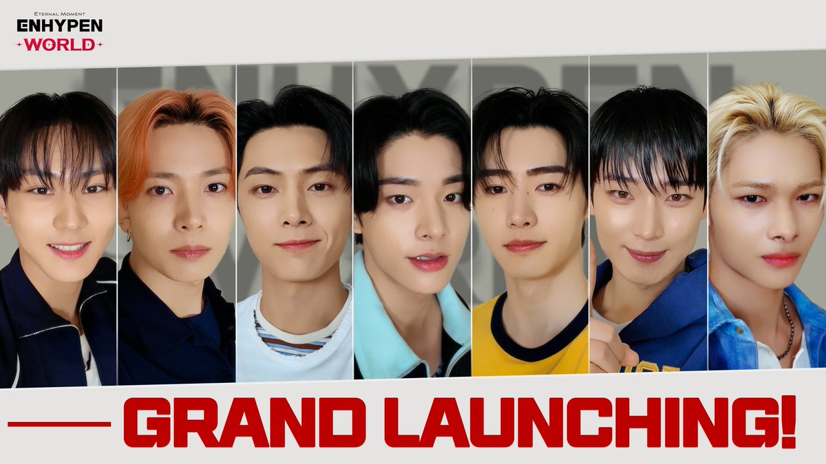 ENHYPEN's Message For ENHYPEN WORLD 💌 Celebrating the Launch of ENHYPEN WORLD! We are excited to share the members' Self-Camera Messages! Connectors, let's meet together in ENHYPEN WORLD! ENHYPEN WORLD 론칭 기념! 엔하이픈 멤버들의 Self-Camera Message를 공개합니다! 커넥터, 우리 같이 엔하이픈 월드에서 만나요! Download Now 🔗 Watch on Youtube 🔗 #ENHYPENWORLD #엔하이픈월드 #ENHYPEN #엔하이픈