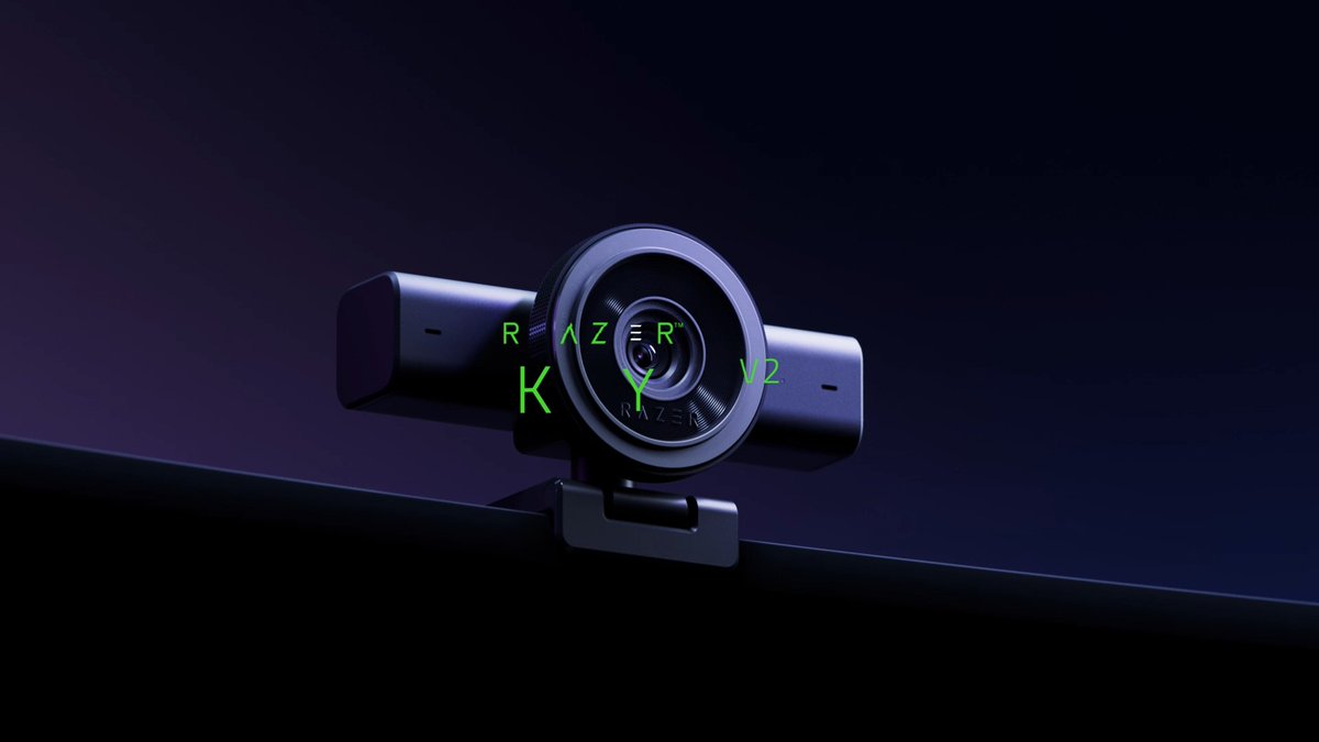 Step into the spotlight with the Razer Kiyo V2: Designed for creators, gamers, and professionals, this 4K 30 FPS AI-powered webcam delivers studio-quality clarity in every frame. With intelligent auto-framing and superior low-light performance, it keeps you perfectly lit and centered in any environment, so you just need to focus on what you do best. #RazerKiyo