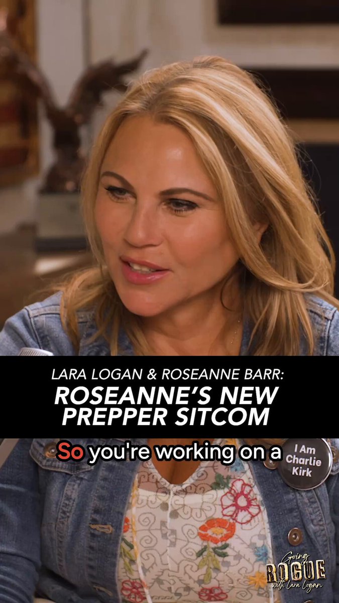 She’s back on the tube, and this time she’s bringing the first “God-com”. Roseanne Barr’s new show is part prepper comedy, part divine chaos, and one hundred percent Roseanne Barr. Randy Quaid plays her sheriff marshal lover, and together they’re saving America one laugh at a time. Coming your way soon! Watch Going Rogue with Lara Logan EP. 39 ROSEANNE UNLEASHED: Bolder Than Ever Plus a Peek at Her New Show | Linked Below. ⬇️ #LaraLogan #RoseanneBarr #GoingRogue #Comedy #Truth #Sitcom #Unfiltered