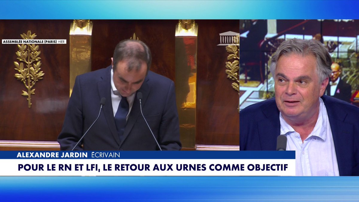 Alexandre Jardin : «Plus on continue comme ça, plus le désir de participer à un référendum va monter. Les gens qui nous écoutent vont devenir fous. Et si on les empêche de s'exprimer par le bulletin de vote, ils voudront le faire par un biais ou un autre.» #Punchline