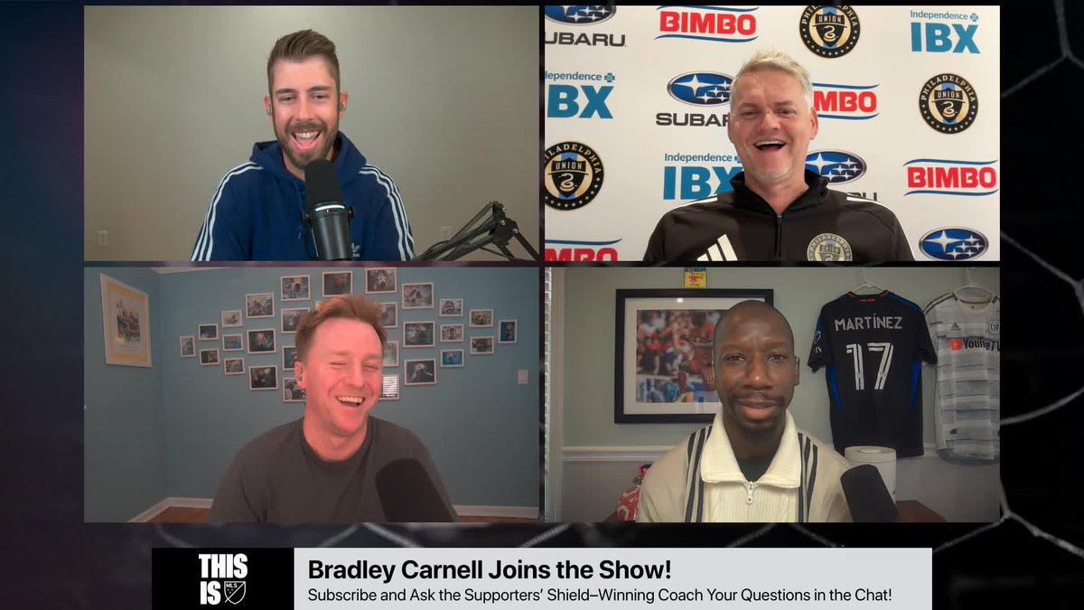 Who’s the unsung MVP in Philly? Bradley Carnell's response says a lot 👏 Watch yesterday’s episode of This is MLS :