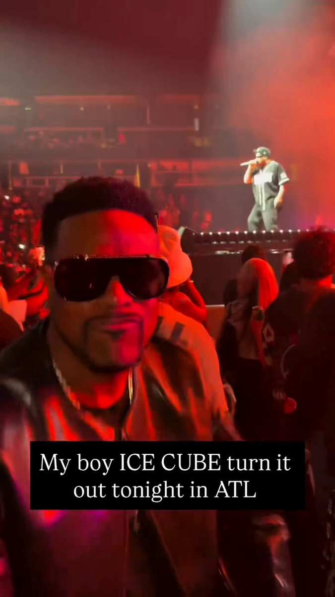 Chris Tucker spotted at Ice Cube’s concert amid rumors of a new Friday movie in the works.